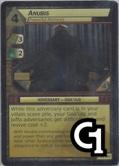 Anubis, Powerful Nemesis - Foil